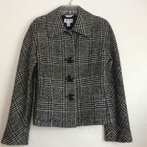 Talbots Alpaca blend luxurious Italian fabric